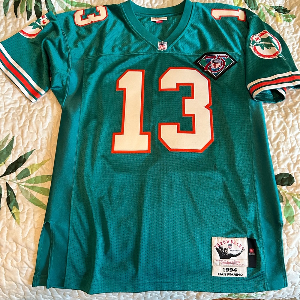 Mitchell & Ness Miami Dolphins Dan Marino 1994 authentic jersey aqua